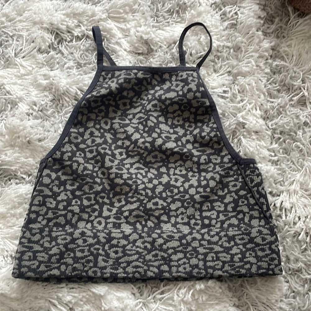 free people movement leopard top